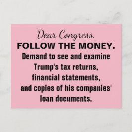 Cartão Postal Congresso Seguem Retorno do Imposto de Trump de Di