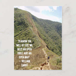Cartão Postal "Conhecer a vontade de Deus, cartão-postal