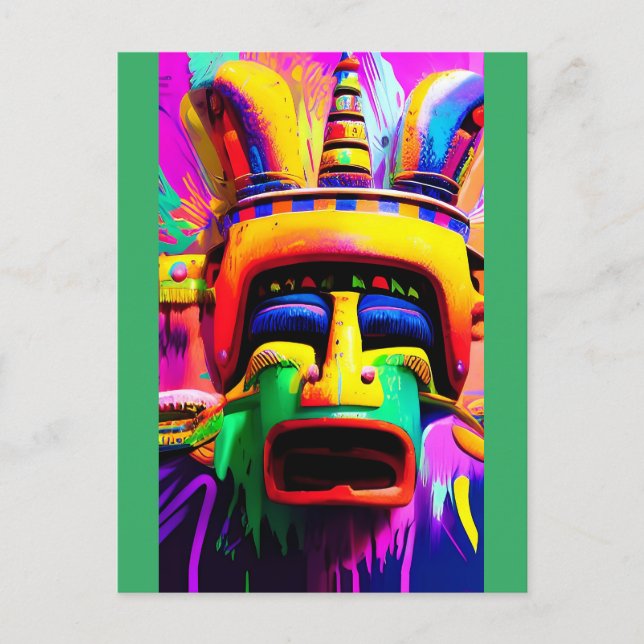 Cartão Postal Conheci a Fantasia do Doutor Bruxa Ken Gage (Frente)