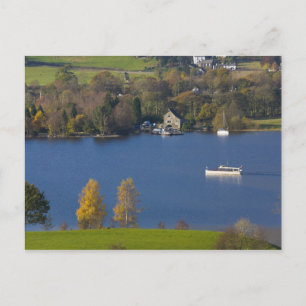 Cartão Postal Coniston Water, Lake District, Cúmbria, Inglaterra