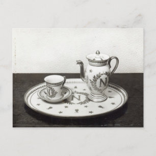 Cartão Postal Conjunto de Café do Napoleão