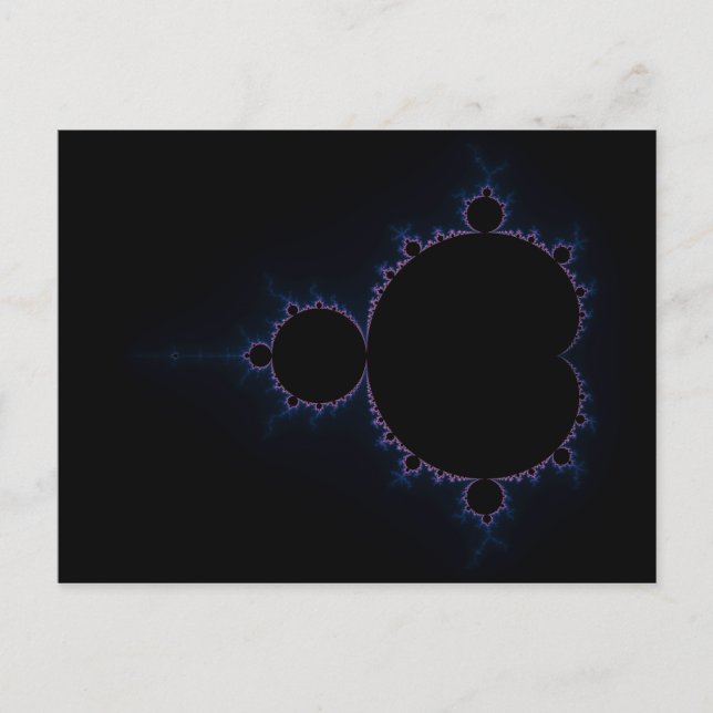 Cartão Postal Conjunto de Mandelbrot 10 (Frente)