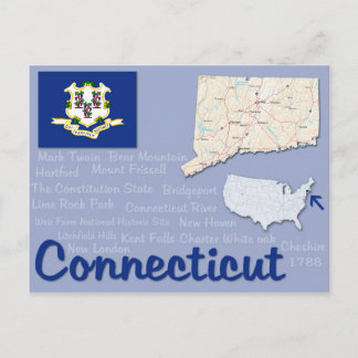 Cartão postal "Connecticut"