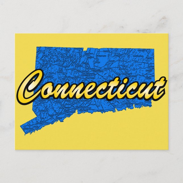 Cartão Postal Connecticut (Frente)
