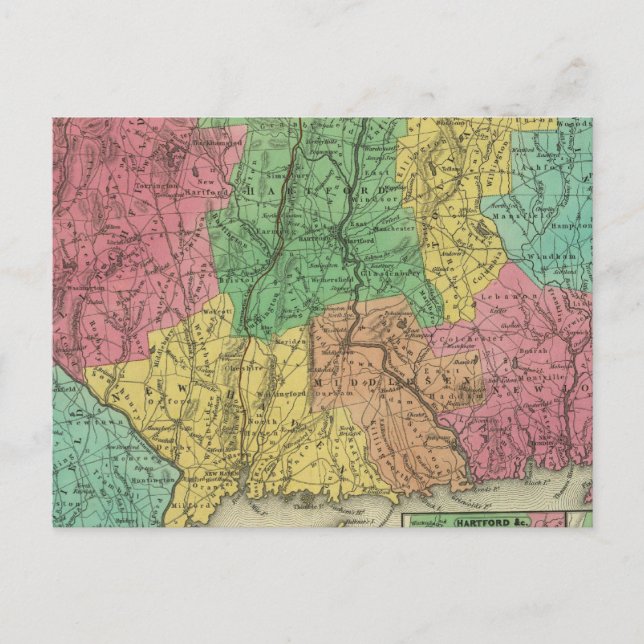 Cartão Postal Connecticut 10 (Frente)