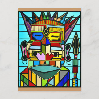 Cartão Postal "Conquistando e conquistando" por Ruchell Alexande