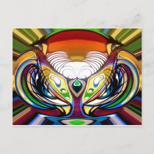 Cartão Postal Conscientes e Rise_ (Frente)