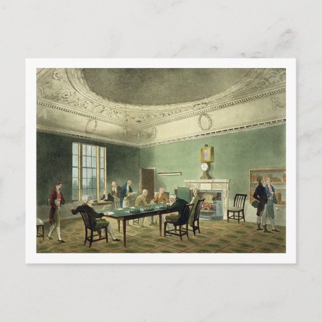 Cartão Postal Conselho do Comércio, do Microcosmo de Lon de Acke (Frente)