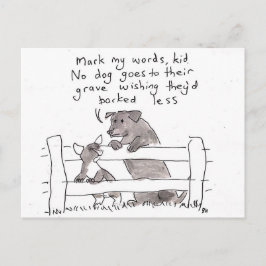 Cartão Postal Conselhos para um Cuppy