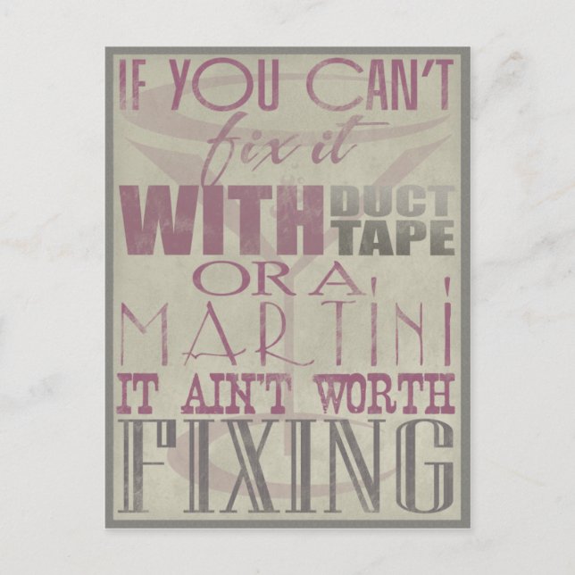 Cartão Postal consertar (Frente)