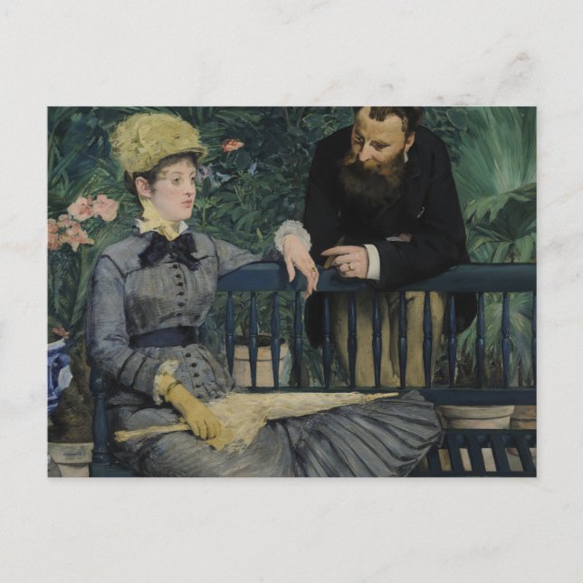 Cartão Postal Conservatório - Édouard Manet (1879) (Frente)