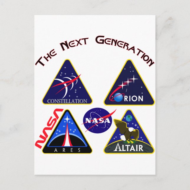 Cartão Postal Constelação: A próxima geração (Frente)