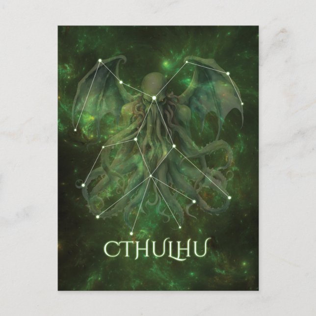 Cartão Postal Constelação de Cthulhu (Frente)