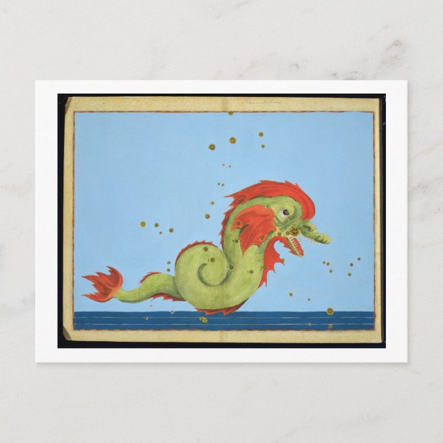 Cartão Postal Constelação de Peixes, de 'Uranônus' por Joh (Frente)