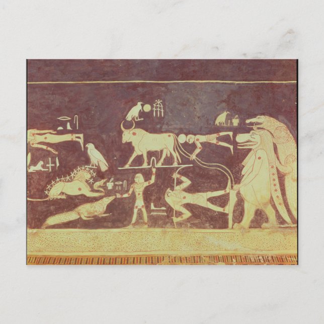 Cartão Postal Constellations, from the funerary chamber (Frente)