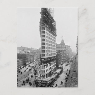 Cartão Postal Construção do Edifício Flatiron, 1902