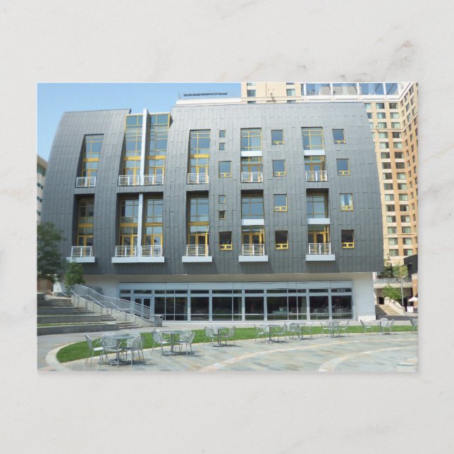 Cartão Postal Construção moderna (Frente)