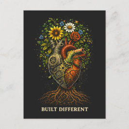 Cartão Postal Construído de Forma Diferente