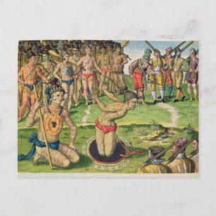 Cartão Postal Consultando um Feiticeiro, de 'Brevis Narratio'