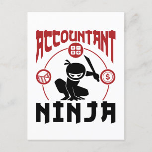 Cartão Postal Contabilista Ninja Contabilidade CPA