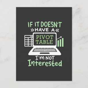 Cartão Postal Contabilista Tem Uma Mesa Dinâmica