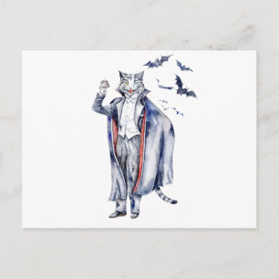 Cartão Postal Contagem Catula Vampiro Cat