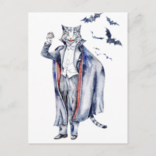 Cartão Postal Contagem Catula Vampiro Cat