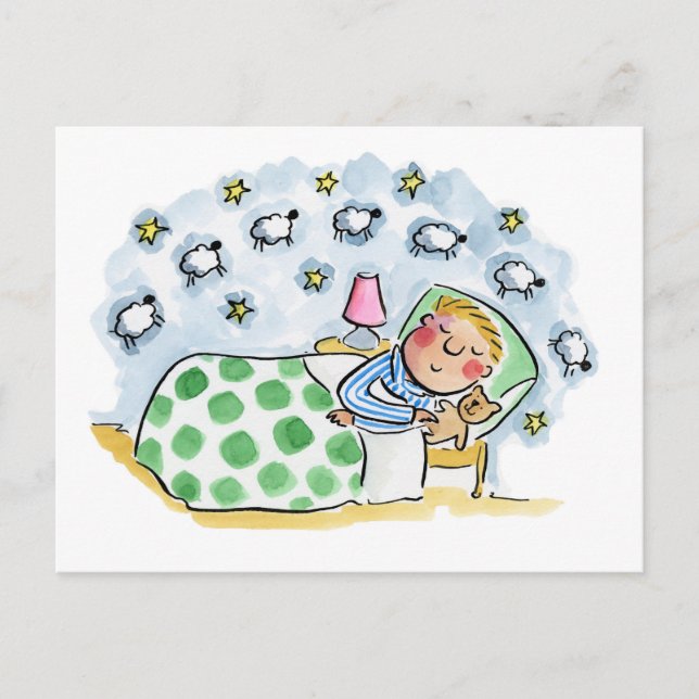 Cartão Postal Contagem de Ovinos (Frente)