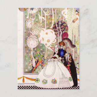 Cartão Postal Conto de Fada de Barba Azul de Kay Nielsen