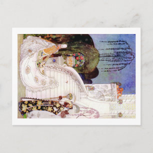 Cartão Postal Conto de Fadas da Cinderela de Kay Nielsen