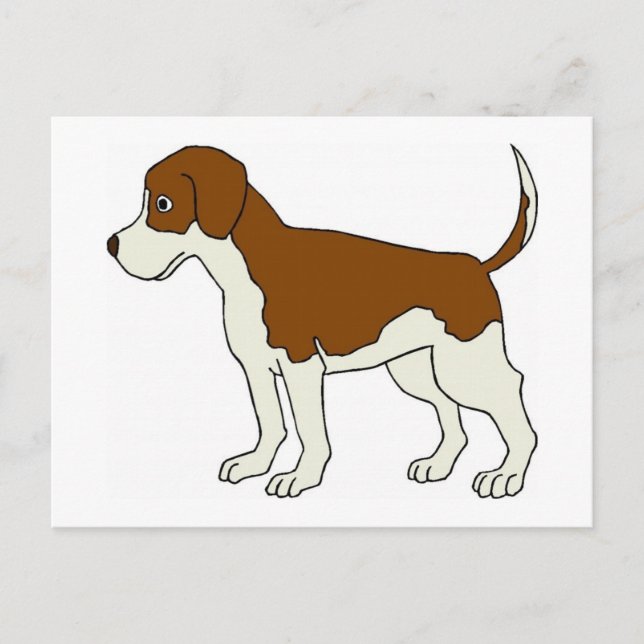 Cartão Postal Contorno de Cães (Frente)