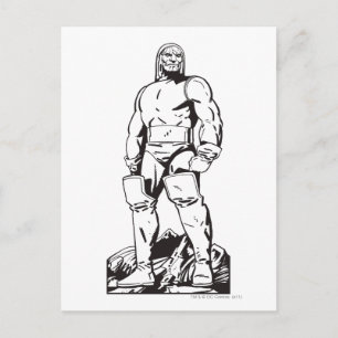 Cartão Postal Contorno de Darkseid