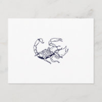 Contorno Desenho da Mão do Scorpion