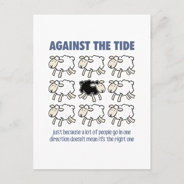 Cartão Postal Contra o Lado (Frente)