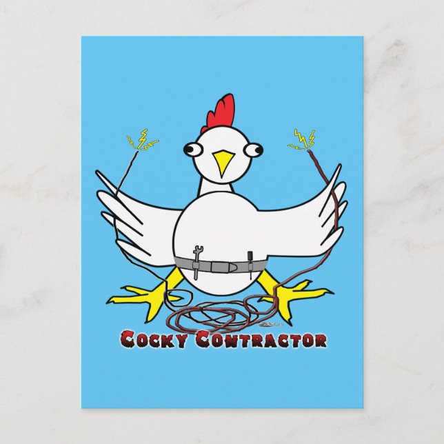 Cartão Postal Contratado Cocky (Frente)