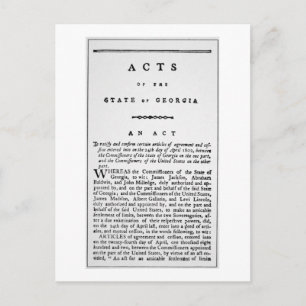 Cartão Postal Contrato que documenta a remoção forçada da Entrad