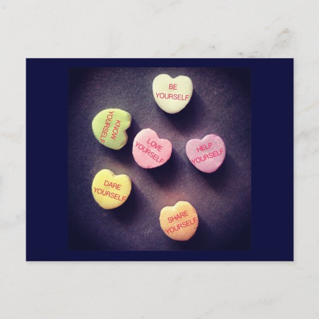 Cartão Postal Conversação com seu próprio cartão-postal (Frente)