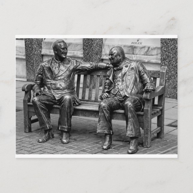 Cartão Postal Conversando. (Frente)