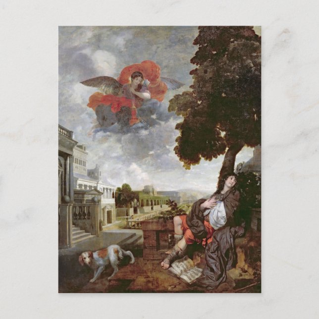 Cartão Postal Conversão de Ruas. Augustine, c.1663 (Frente)