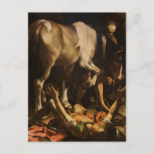 Cartão Postal Conversão de Ruas. Paul de Caravaggio