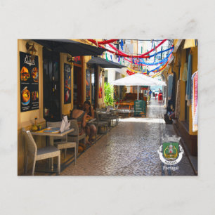 Cartão Postal Conversas de excelentes em Nazare, Portugal