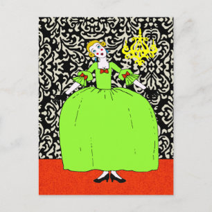 Cartão-postal / Convite para pagamento de cor Fifi