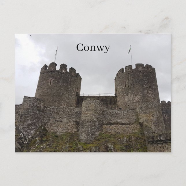 Cartão Postal Conwy (Frente)