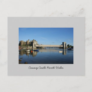Cartão Postal Conwy Castle North Wales