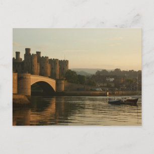 Cartão Postal Conwy Castle North Wales