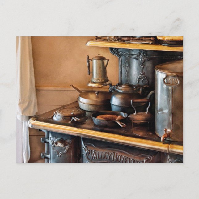 Cartão Postal Cook - Café da manhã nas minhas avós Excelentes (Frente)