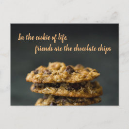 Cartão Postal Cookie da vida