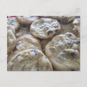 Cartão Postal Cookies Chip de Chocolate