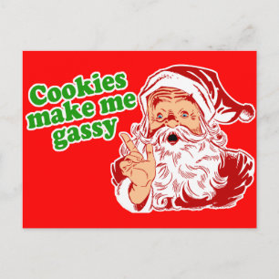 Cartão Postal Cookies me deixam tonto