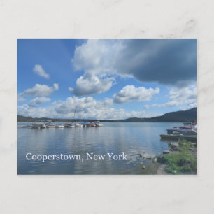 Cartão Postal Cooperstown New York Otsego Lake